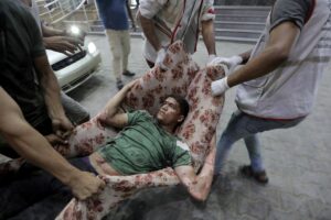 İSTANBUL (AA) – İsrail savaş uçaklarının Gazze Şeridi'nin doğusunda ve