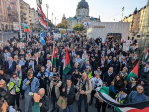 STOCKHOLM (AA)- İsveç'in başkenti Stockholm'de, İsrail'in Gazze ve Lübnan'da devam
