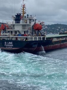 İSTANBUL (AA) – İsrail'den Bulgaristan'a seyir halindeyken arızalanan kuru yük