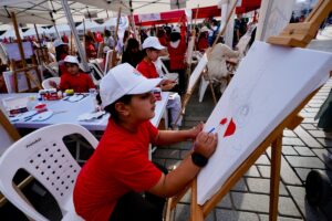 İSTANBUL (AA) – Fatih'te, İsrail'in Gazze'ye gerçekleştirdiği saldırıların birinci yılında