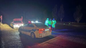 BAYBURT (AA) – Bayburt-Erzurum kara yolundaki 2 bin 409 rakımlı