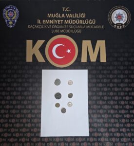 MUĞLA (AA) – Muğla'nın Dalaman ilçesinde düzenlenen tarihi eser kaçakçılığı