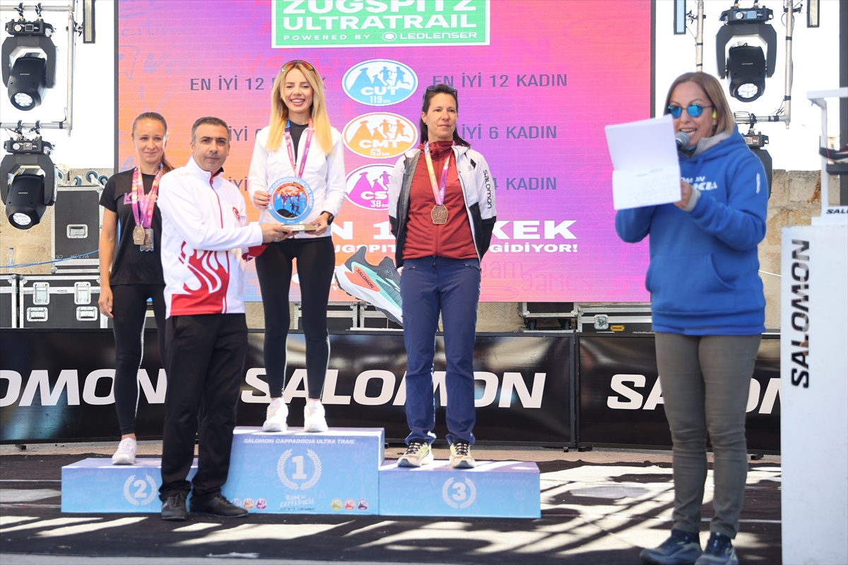 Salomon Kapadokya Ultra Trail Koşusu'nda liderler belli oldu
