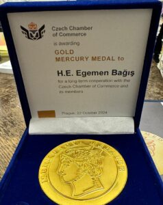 PRAG (AA) – Çekya Ticaret Odaları Birliği tarafından Türkiye'nin Prag