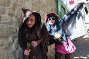 NEVŞEHİR (AA) – Nevşehir'in Ürgüp ilçesinde düzenlenen "Orta Çağ" panayırına