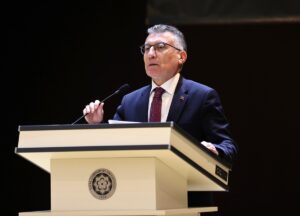 - "Birçok noktada şu anda dünyayla rekabet ediyoruz hatta çok