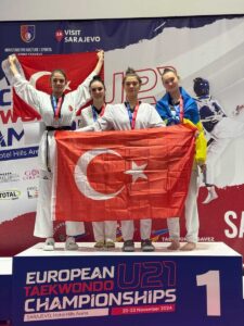 ANKARA (AA) – Avrupa 21 Yaş Altı Tekvando Şampiyonası'nın ilk