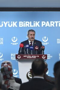 ANKARA (AA) – BBP Genel Başkanı Mustafa Destici, "Biz aynı