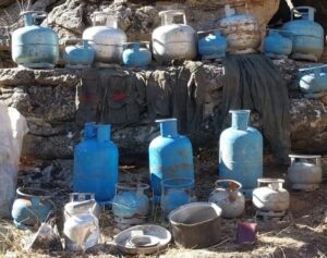 ELAZIĞ (AA) – Elazığ'ın Arıcak ilçesinde terör örgütü PKK'ya ait