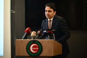 ANKARA (AA) – HAK-İŞ Genel Başkanı Mahmut Arslan, "Türkiye, sosyal