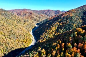 BOLU (AA) – Bolu ile Zonguldak'ın geçiş noktasında bulunan Mengen