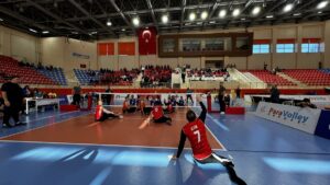 BURDUR (AA) – Uzman Posta Oturarak Voleybol Avrupa Şampiyonası B