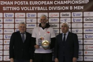 BURDUR (AA) – Oturarak Voleybol Erkek Milli Takımı, Avrupa Şampiyonası