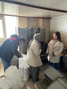 ŞANLIURFA (AA) – Şanlıurfa'nın Eyyübiye ilçesinde yapılan denetimde 2 ton