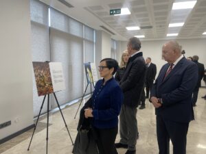 ANKARA (AA) – Ukrayna'nın Ankara Büyükelçiliğinde, Rusya-Ukrayna Savaşı'nın 1000. günü