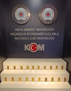 VAN (AA) – Van'ın Gürpınar ilçesinde gümrük kaçağı 20 kilogram