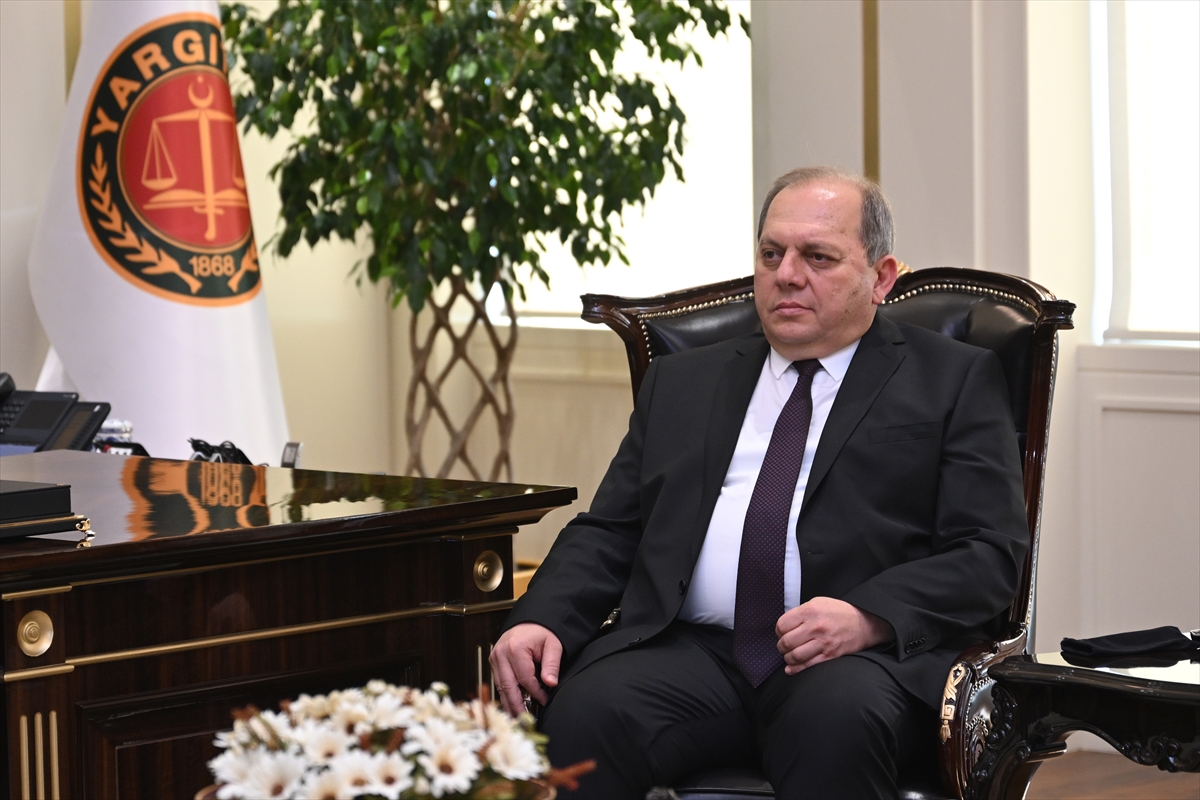 Yargıtay Başkanı Kerkez, Irak Yüksek Yargı Konseyi Başkanı Zeydan ile görüştü
