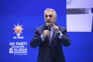 BALIKESİR (AA) – AK Parti Genel Başkan Yardımcısı ve Parti