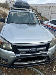 ANTALYA (AA) – Antalya'nın Alanya ilçesinde çakar tertibatı bulunan pikabın