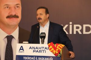 TEKİRDAĞ (AA) – Anahtar Parti (A Parti) Genel Başkanı Yavuz