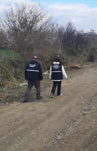 AYDIN (AA) – Aydın'ın Efeler ilçesinde atıklarını dereye boşaltan et