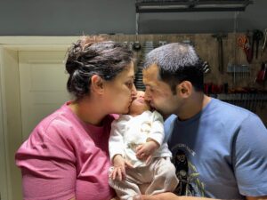 AYDIN (AA) – Aydın'ın Efeler ilçesinde bir çift, bebeklerine "Honda"