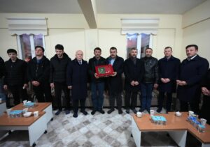 - Ziyarete, AK Parti Genel Başkan Yardımcısı Hamza Dağ ve