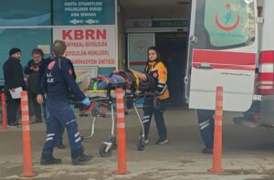 BURSA (AA) – Bursa'nın İnegöl ilçesinde bir iş yerinde asansör