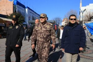 EDİRNE (AA) – Edirne'de polis ekiplerince Mobil Plaka Tanıma Sistemi