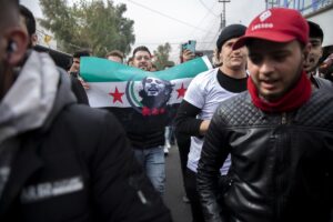 ERBİL (AA) – Irak’ın Erbil kentinde yaşayan Suriyeliler, Esed rejiminin