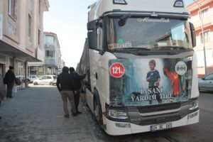 ERZİNCAN (AA) – Erzincan'dan, Suriye'deki ihtiyaç sahiplerine ulaştırılmak üzere hazırlanan