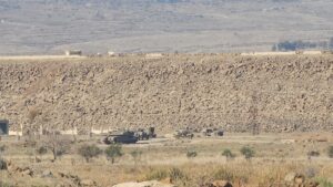 KUNEYTRA (AA) – İsrail ordusunun, Suriye'nin Kuneytra ilinin Süveyse köyündeki