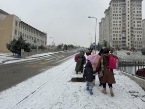 MALATYA (AA) – Malatya'da kar yağışı etkili oldu. Kent merkezinde