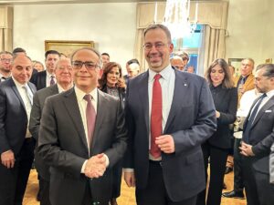 STOCKHOLM (AA)- Türkiye'nin Stockholm Büyükelçisi Yönet Can Tezel, 2024 Nobel