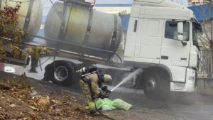 - İhbar üzerine bölgeye gelen ekipler, tuz ruhu olduğu öğrenilen