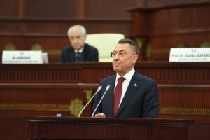 BAKÜ (AA) – TBMM Dışişleri Komisyonu Başkanı Fuat Oktay, bölgede