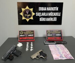 TOKAT (AA) – Tokat'ın Erbaa ilçesinde düzenlenen uyuşturucu operasyonunda gözaltına