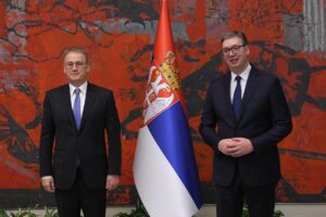 BELGRAD (AA) – Türkiye'nin Belgrad Büyükelçisi İlhan Saygılı, Sırbistan Cumhurbaşkanı