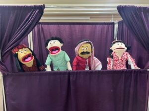 ES-SALT (AA) – LEYS EL-CUNDİ – Ürdünlü kukla sanatçısı İsra