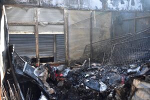 VAN (AA) – Van'ın İpekyolu ilçesinde dün çıkan yangın sonucu