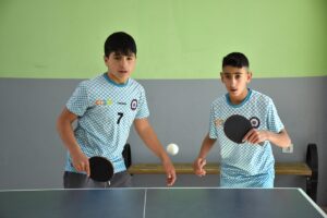 VAN (AA) – ORHAN SAĞLAM- Van'da beden eğitimi öğretmenlerinin yönlendirmesiyle