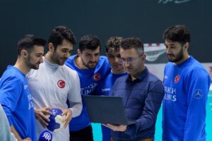 ANKARA (AA) – A Milli Erkek Hentbol Takım oyuncuları, Anadolu