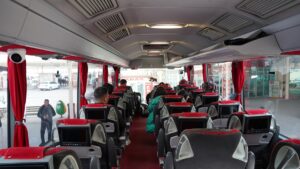 ADIYAMAN (AA) – Adıyaman'da bir otobüs firması, seyahat sırasında yolculara