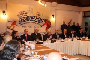 ERZURUM (AA) – Erzurum Büyükşehir Belediye Başkanı Mehmet Sekmen, "Erzurum'un