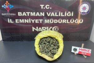 BATMAN (AA) – Batman'da düzenlenen uyuşturucu operasyonunda, yakalanan 6 şüpheli