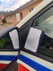 BURDUR (AA) – Burdur'un Bucak ilçesindeki bir köy okulunun öğrencileri,