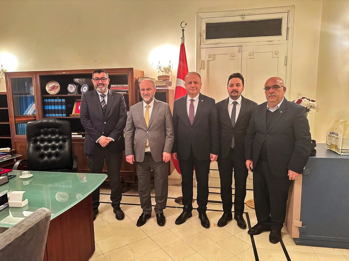 Büyük Birlik Partisi heyeti Suriye'ye ziyarette bulundu