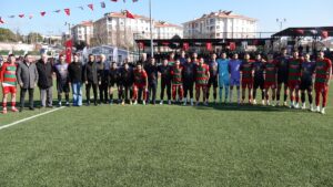 ÇANAKKALE (AA) – Çanakkale'de Kepezspor ile Kuzey Kıbrıs Türk Cumhuriyeti