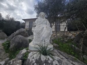 MUĞLA (AA) – Muğla'nın Datça ilçesinde bulunan Demeter Heykeline kimliği