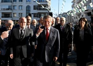 ANKARA (AA) – DEM Parti heyeti, Gelecek Partisi Genel Başkanı